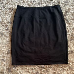 J. Jill Classic Black Pencil Skirt
